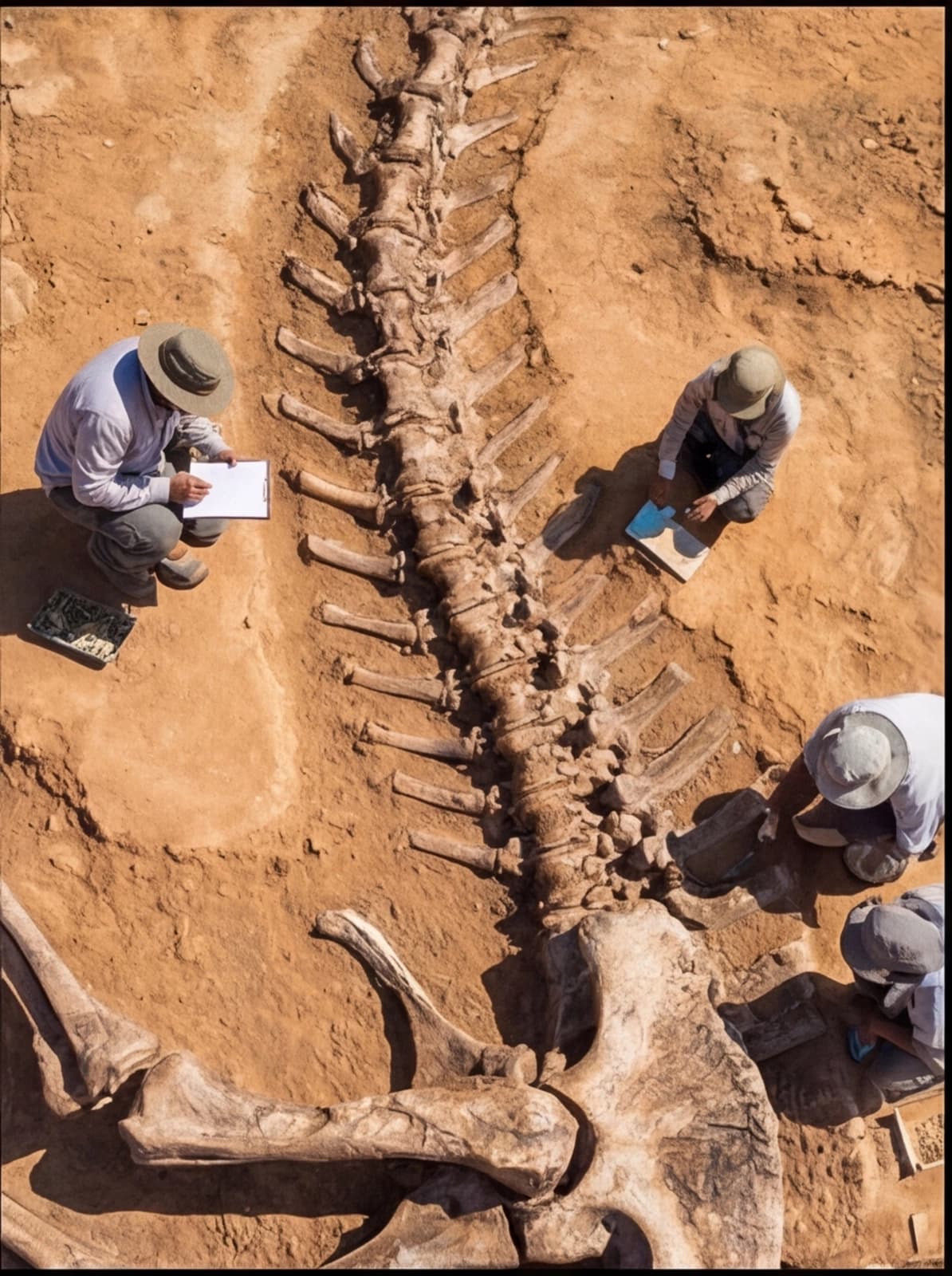 Queue fossilisé du Mitosaldaite