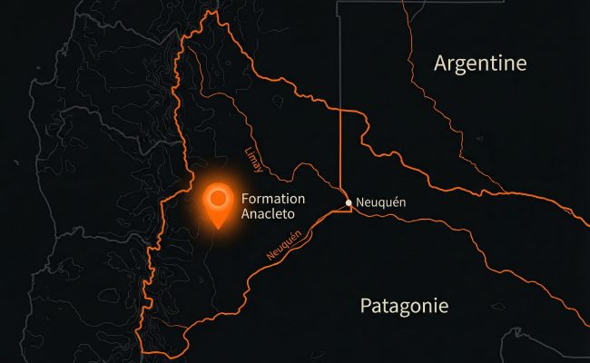 Carte géographique de la localisation du lieu fouille archéologique du Mitosaldaite