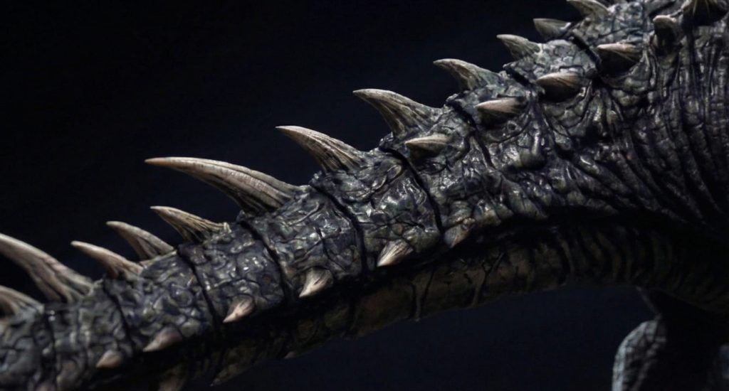 Queue hérissée d'épines du Mitosaldaite, une arme défensive redoutable du dinosaure